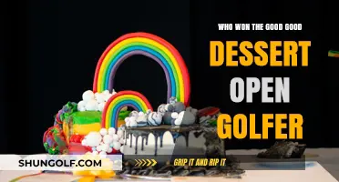 Who Won the Good Good Dessert Open Golf Tournament?