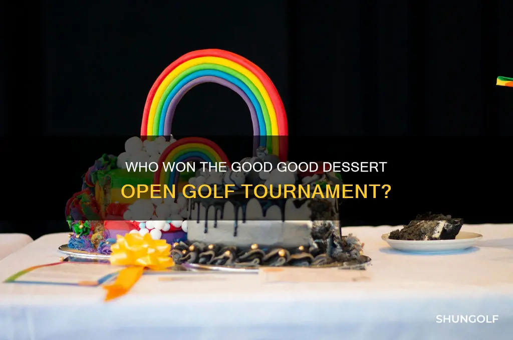 who won the good good dessert open golfer