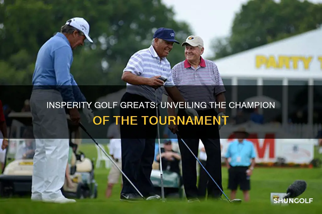 who won the greats of golf at the insperity
