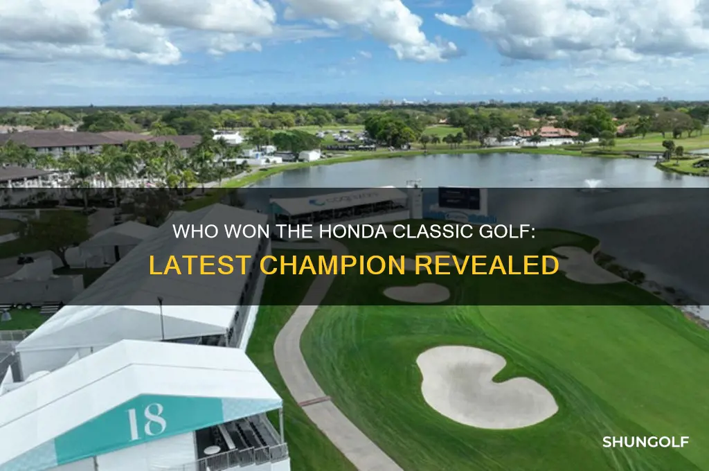 who won the honda classic golf