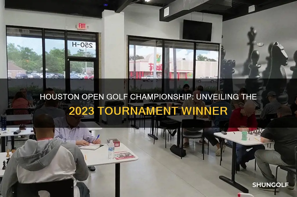 who won the houston open golf championship