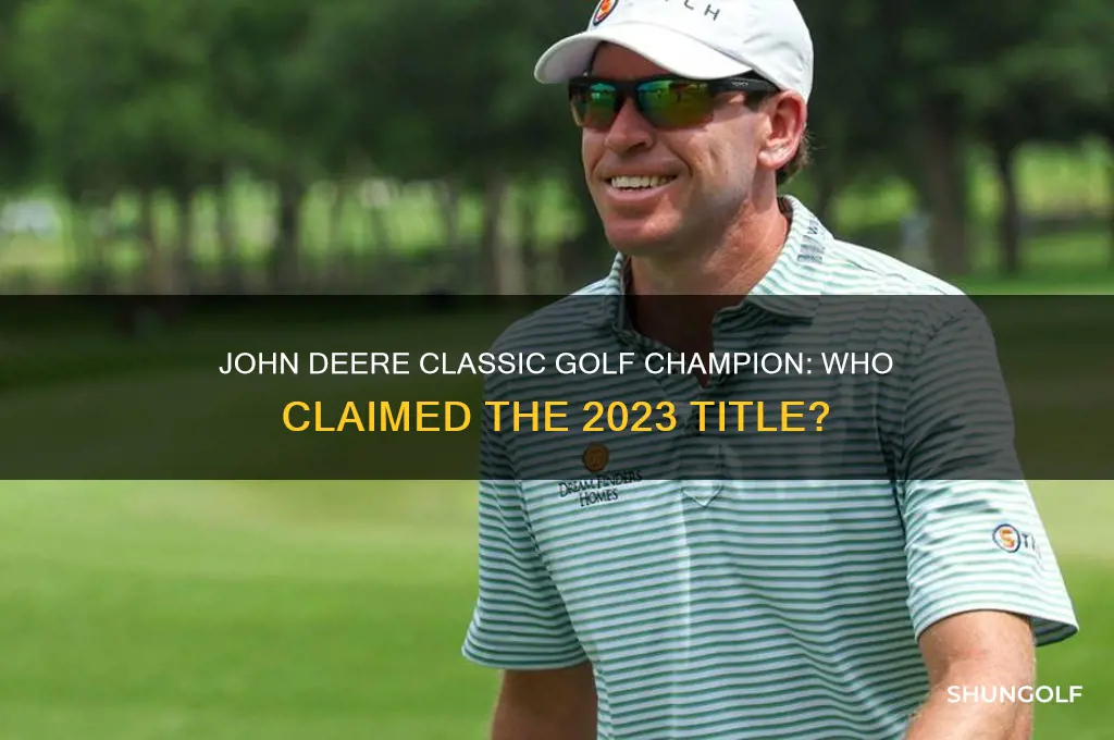 who won the john deere classic golf