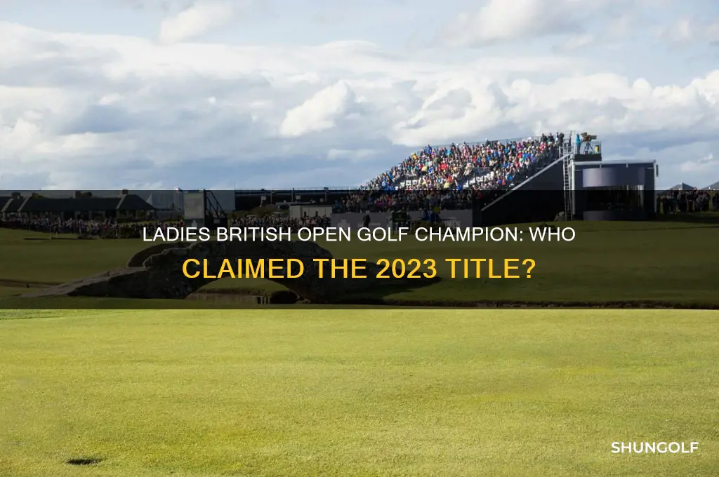 who won the ladies british open golf