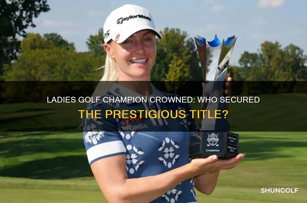 who won the ladies golf