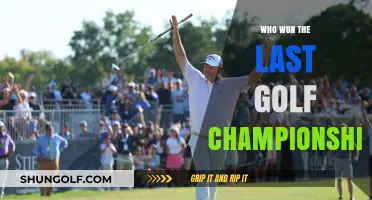 Celebrating the Latest Golf Champion: Who Claimed the Title?
