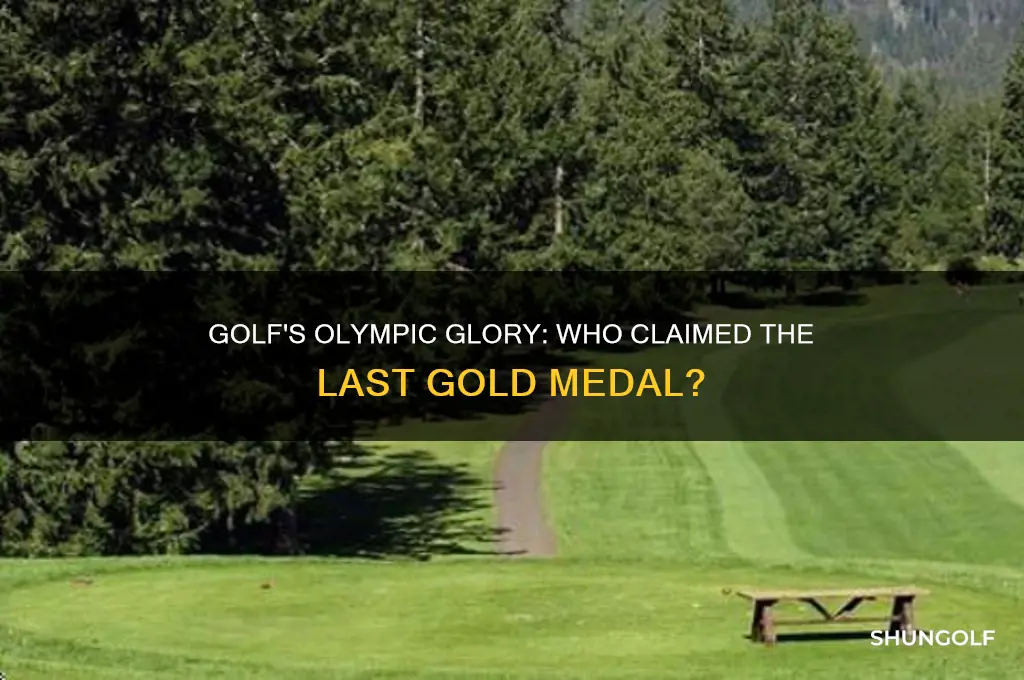 who won the last golf olympics