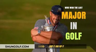 The Latest Golf Major Champion: Who Claimed the Title?