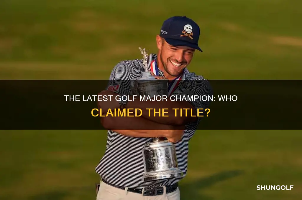 who won the last major in golf
