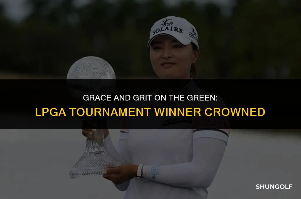 who won the lpga golf tournament