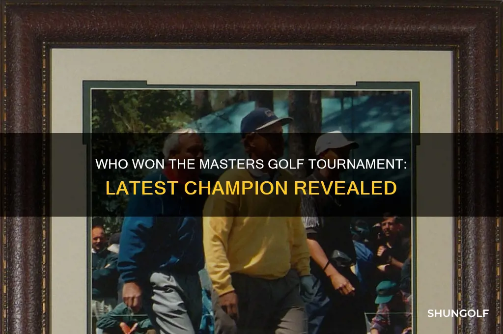 who won the master golf