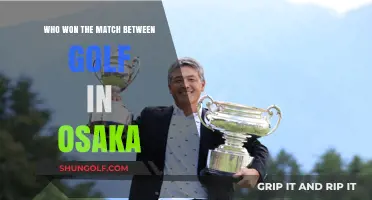 Osaka Golf Match Winner: Who Claimed Victory in the Tournament?