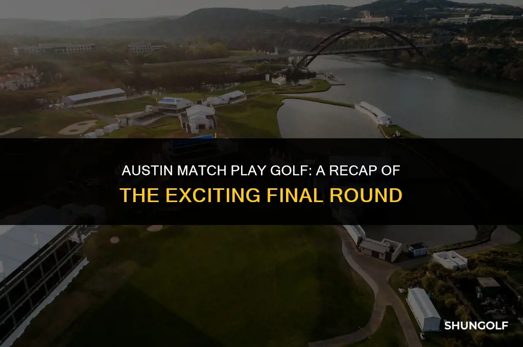 who won the match play golf in austin