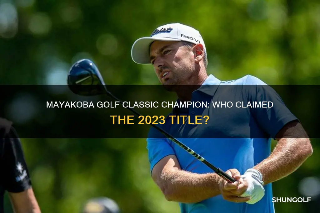 who won the mayakoba golf classic