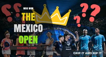 Mexico Open Champion: Who Claimed the 2023 Golf Tournament Title?