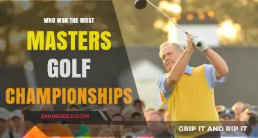 Jack Nicklaus: The King of Masters Golf Championships