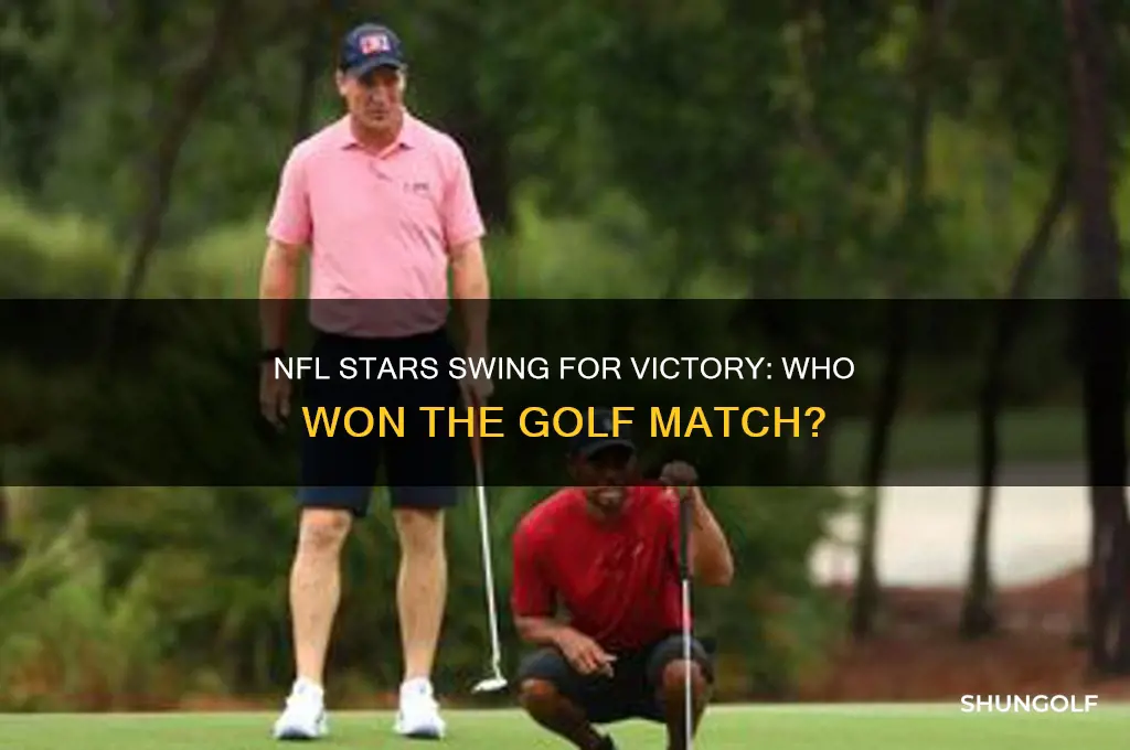 who won the nfl golf match