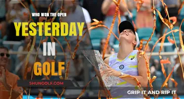 Golf's Open Championship 2023: Meet Yesterday's Victorious Champion