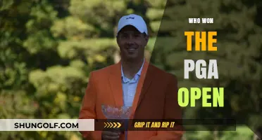 PGA Open Champion: Unveiling the 2023 Tournament Winner and Highlights