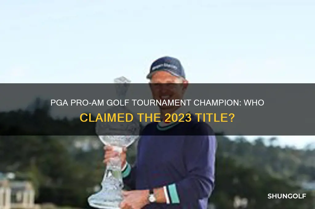 who won the pga pro-am golf tournment