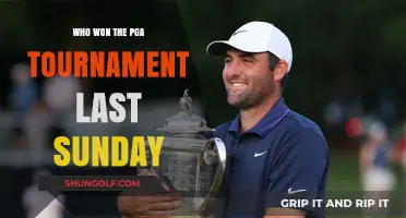 PGA Triumph: Unveiling the Champion of Last Sunday's Tournament