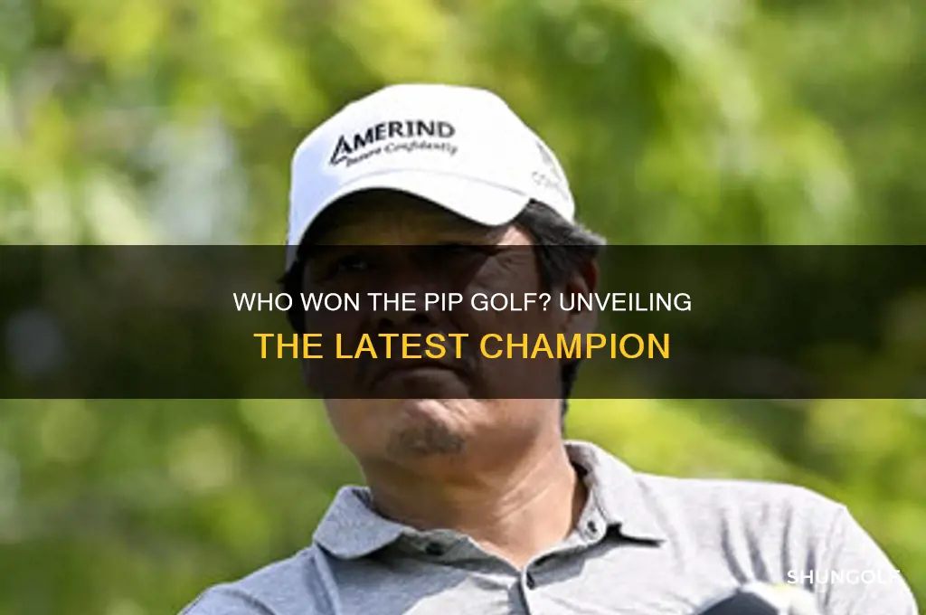 who won the pip golf