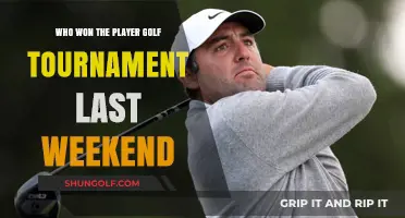 Golf Glory: Unveiling the Champion of Last Weekend's Tournament