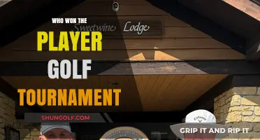 Golf Tournament Triumph: Who Clinched the Player Title?