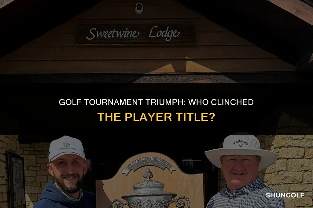 who won the player golf tournament