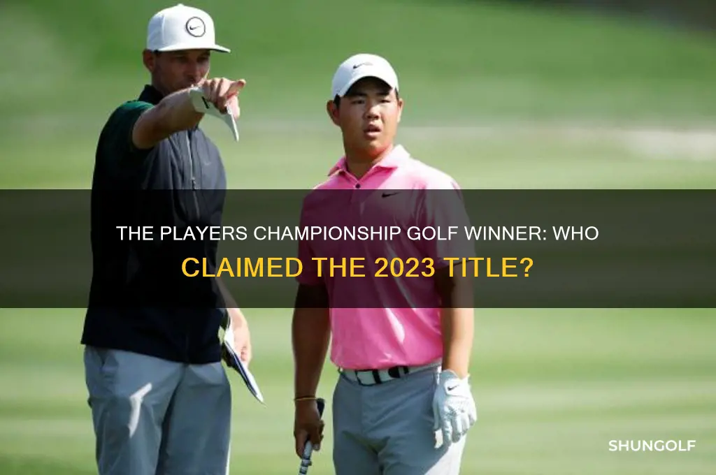 who won the players championship golf