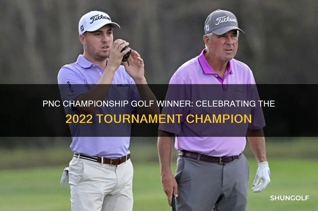 who won the pnc championship golf