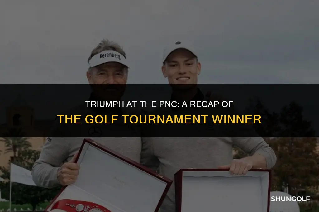 who won the pnc golf tournament