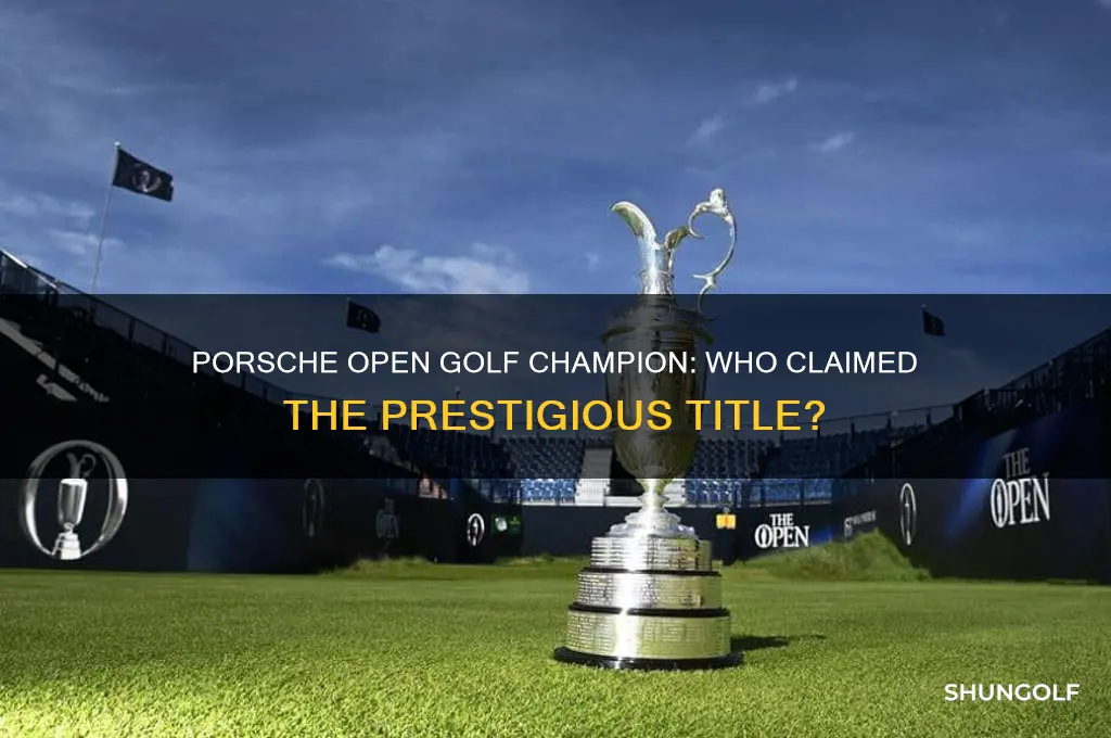 who won the porsche open golf