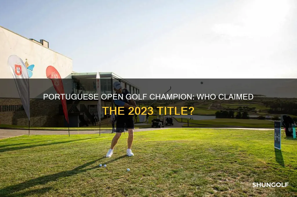 who won the portuguese open golf