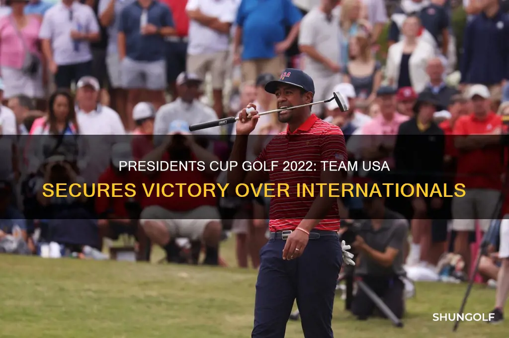 who won the presidents cup in golf