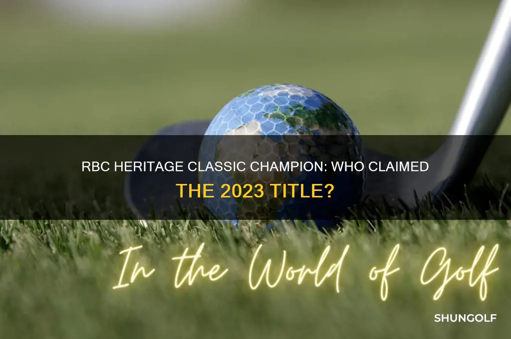 who won the rbc heritage classic