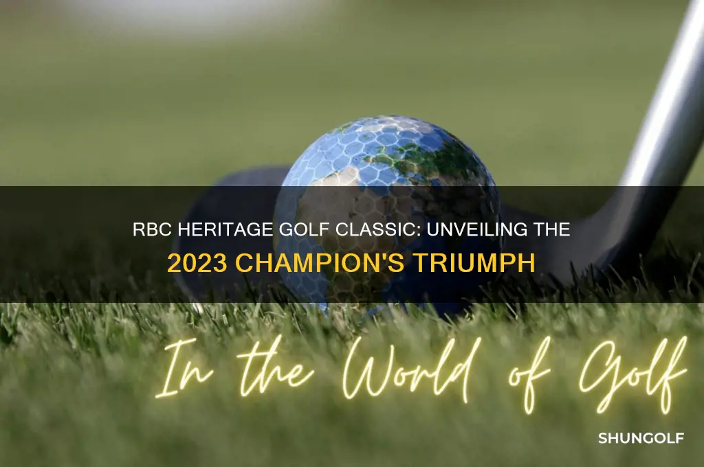 who won the rbc heritage golf classic