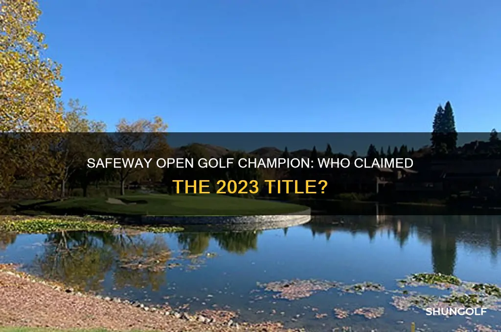 who won the safeway open golf