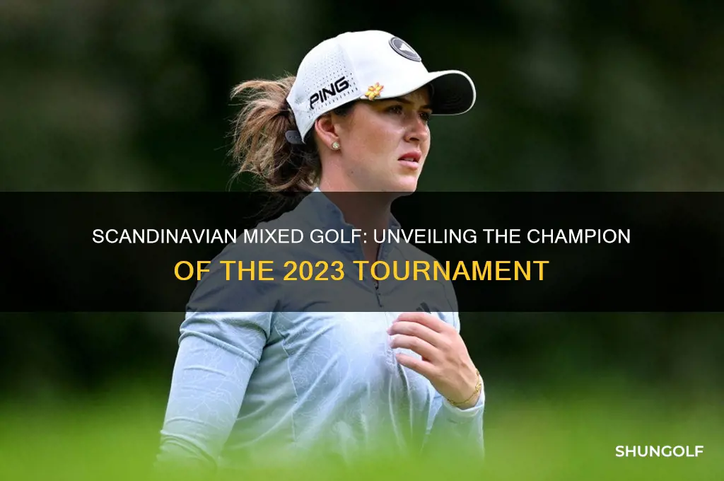 who won the scandinavian mixed golf