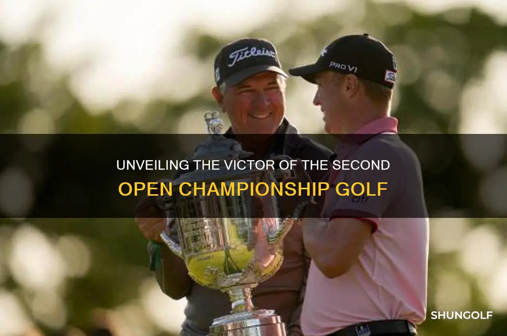 who won the second open championship golf