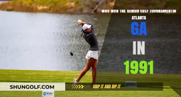 1991 Atlanta Senior Golf Tournament Champion: Unveiling the Winner