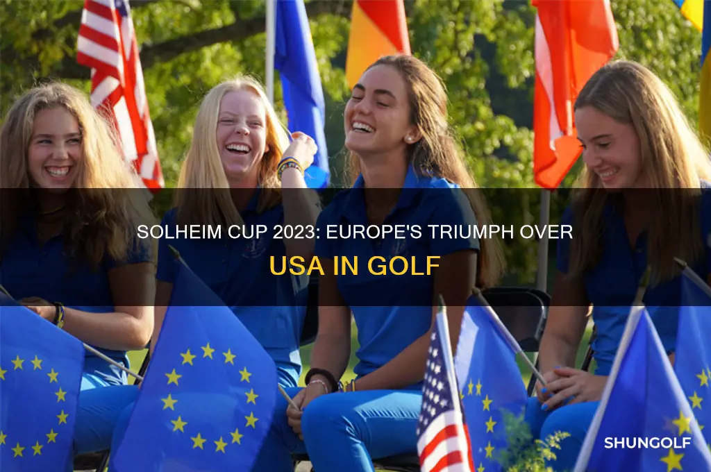 who won the solheim cup in golf