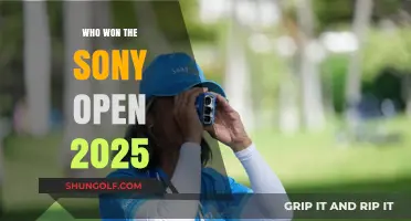 Sony Open 2025 Champion: Unveiling the Golf Tournament Winner