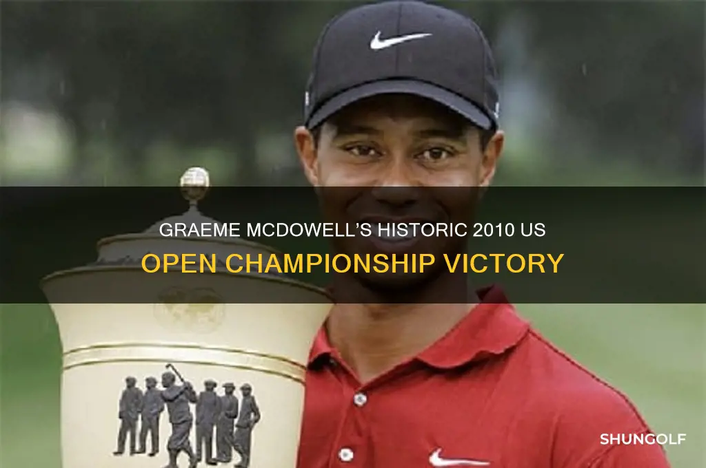 who won the us golf open in 2010