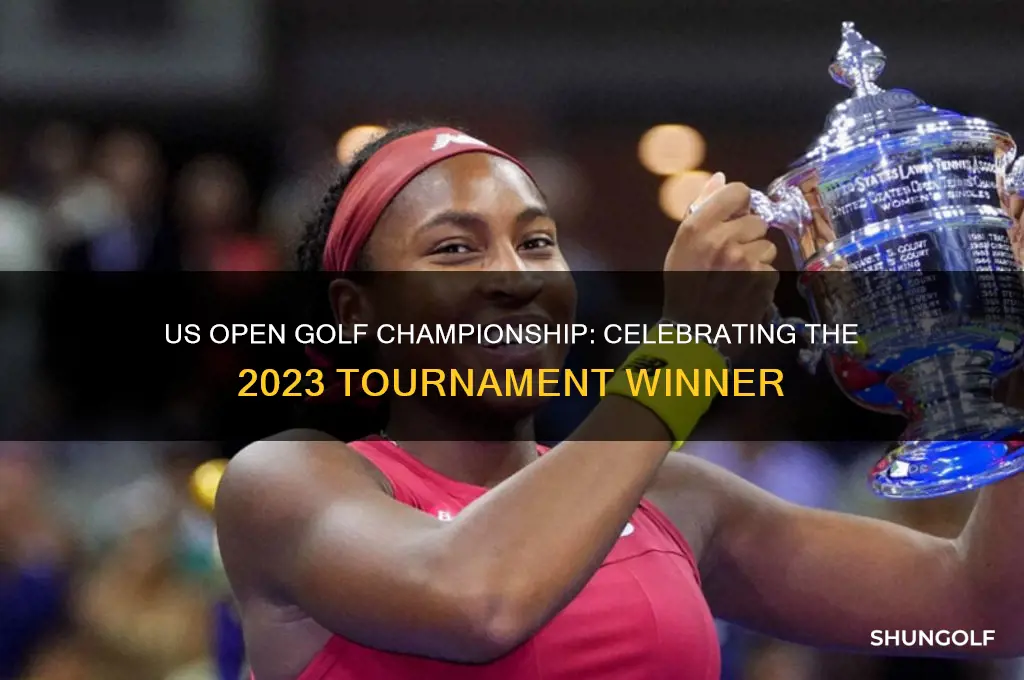 who won the us open golf championship