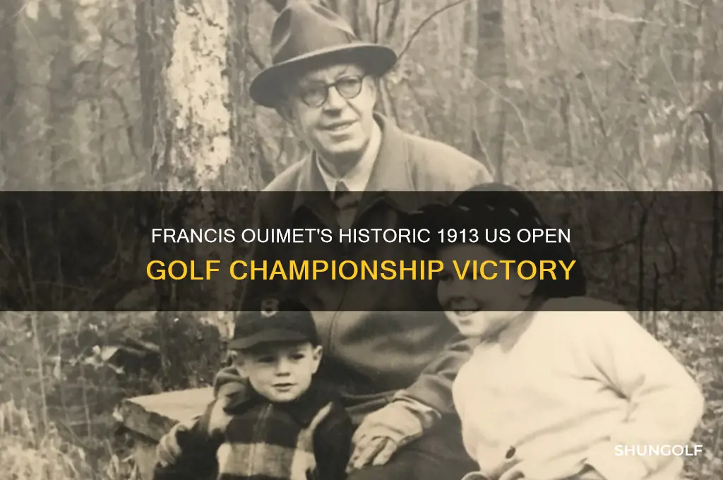 who won the us open golf in 1913