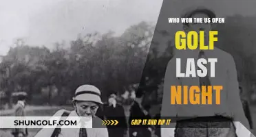 US Open Golf Champion Crowned: Last Night's Victory Unveiled