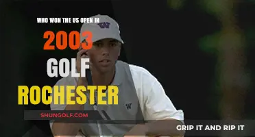 2003 US Open Golf Champion in Rochester: A Historic Win