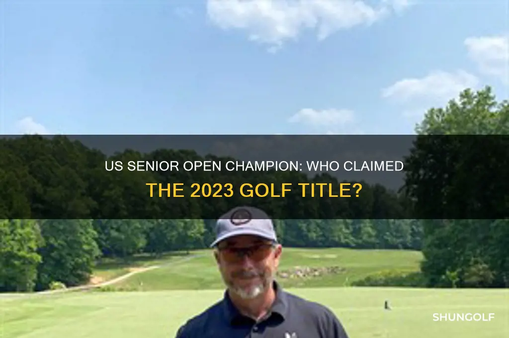 who won the us senior golf open