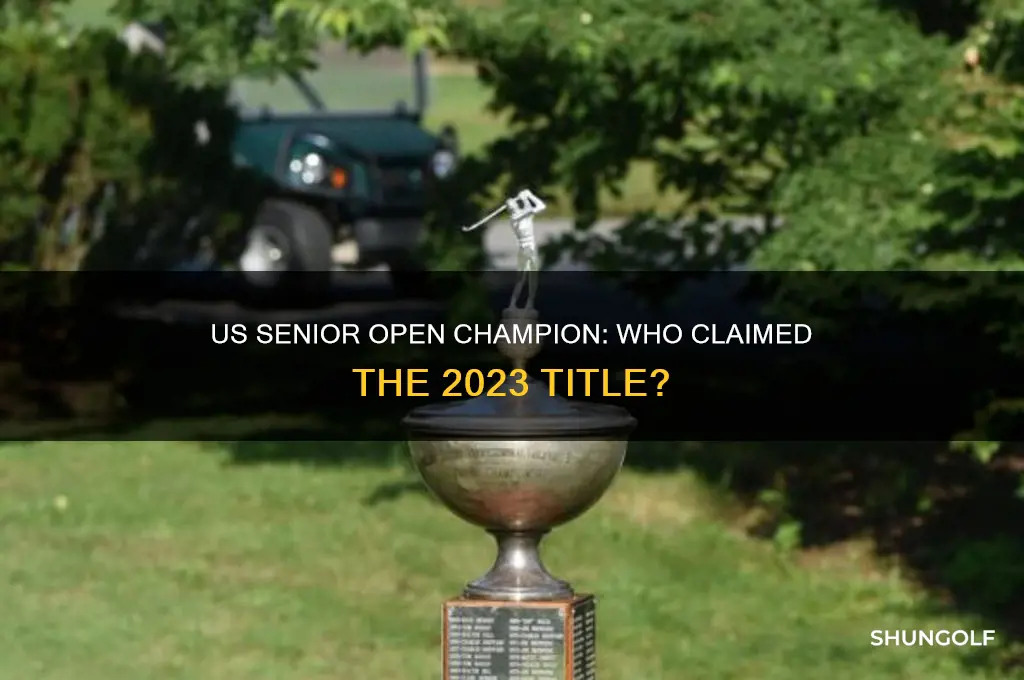 who won the us senior open