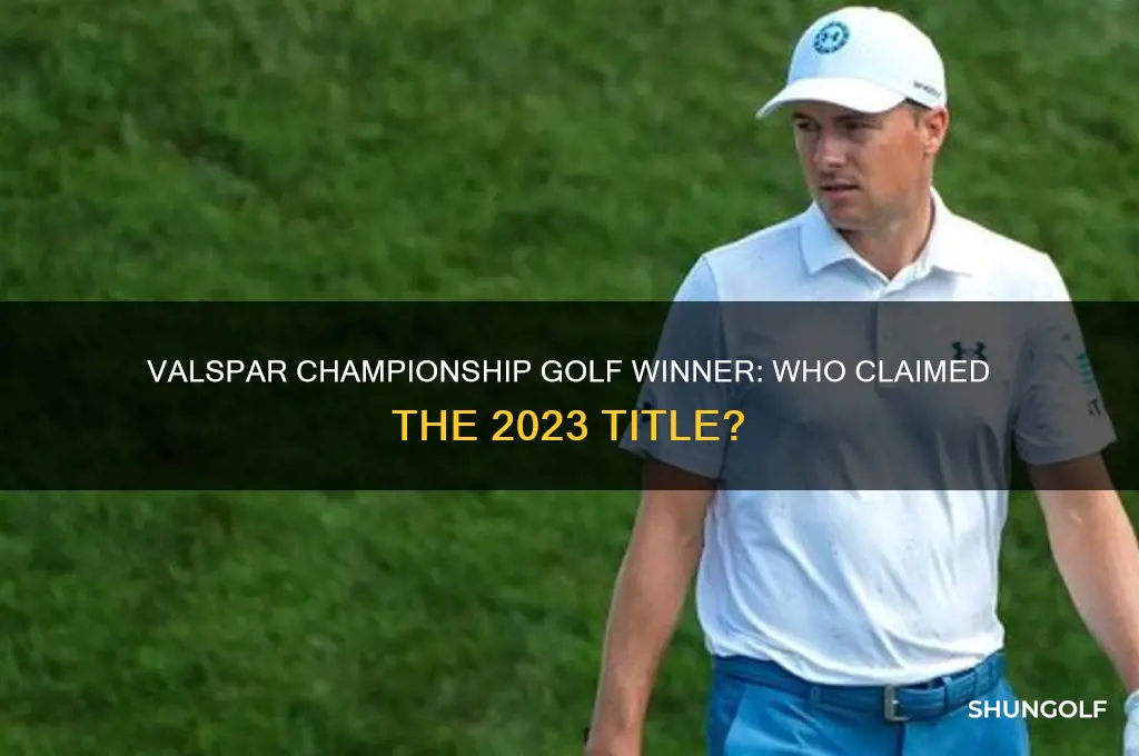 who won the valspar championship golf